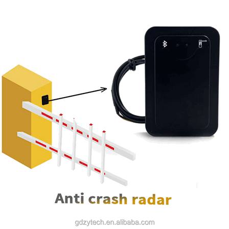 Wireless Bluetooth Radar Detector for Anti-Smash Straight Bar Boom Barrier Gates