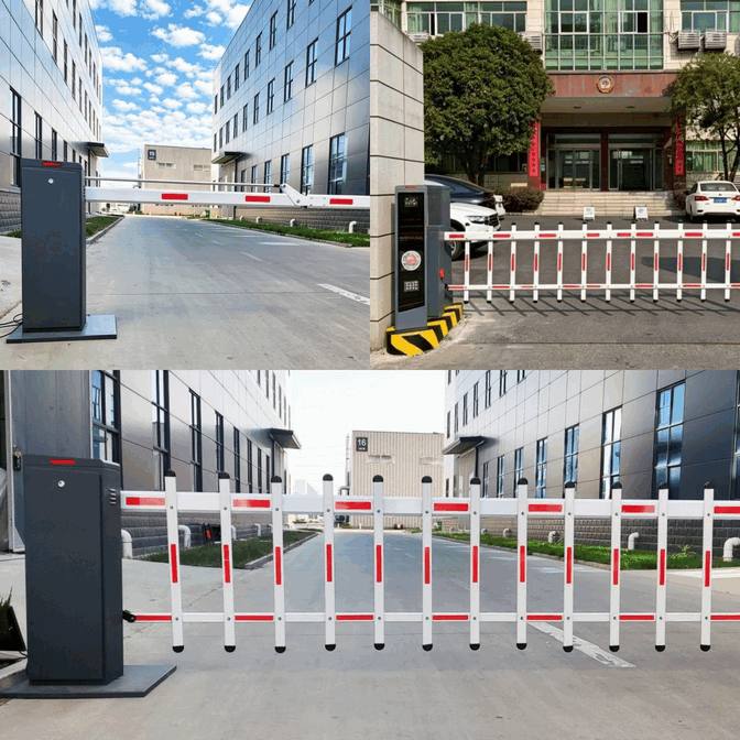 Weatherproof Aluminum Alloy Brushless Barrier Gate with LED Night Vision