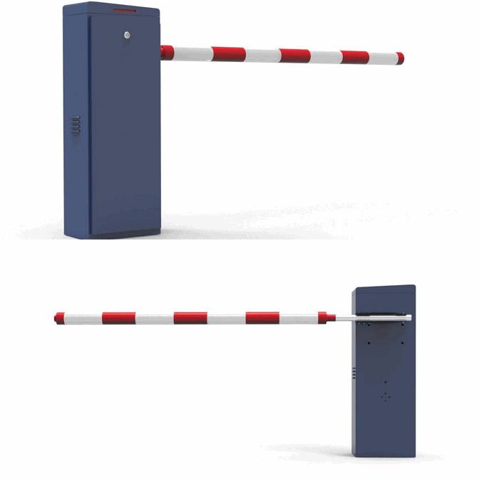 Cancela RFID Automática com motor servo com iluminação LED — Baroxon