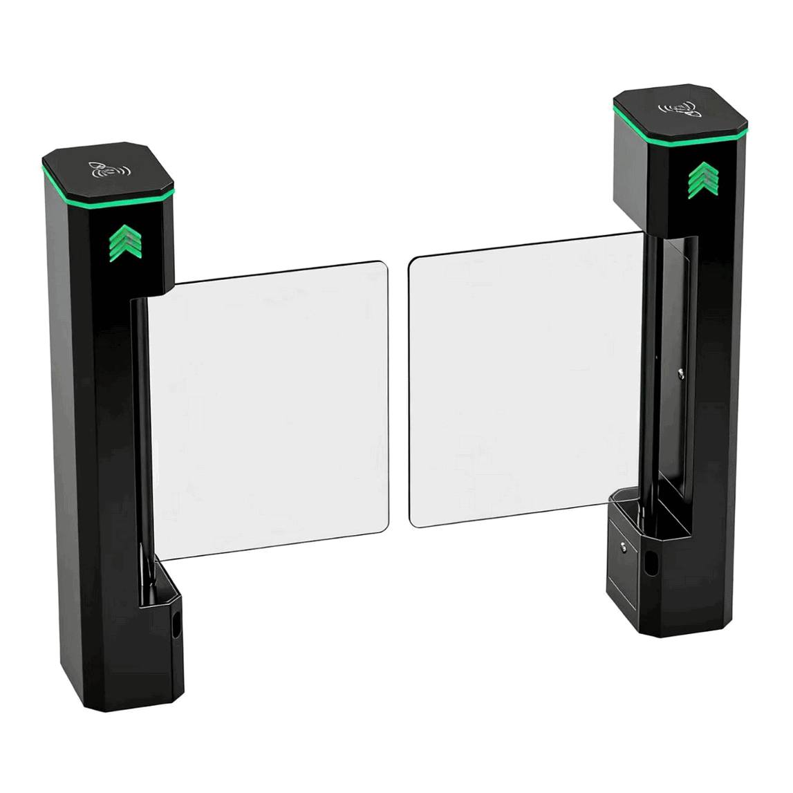 Barreira de Aleta Automática com biometria com leitura RFID — Baroxon