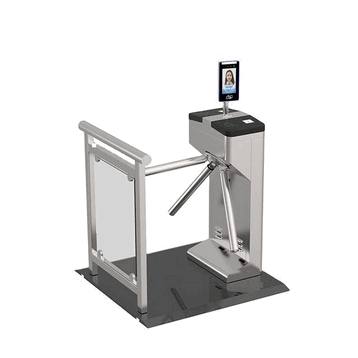 Barreira de Giro Automática com reconhecimento facial com QR Code com motor brushless — Baroxon