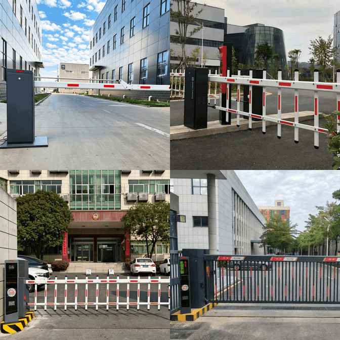 Cancela RFID Automática de alta resistência para pedágios para logística — Baroxon