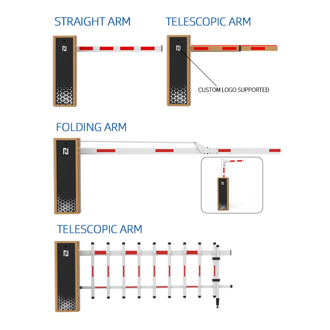 Speed-Adjustable RFID Boom Barrier Gate for Secure & Efficient Parking Access