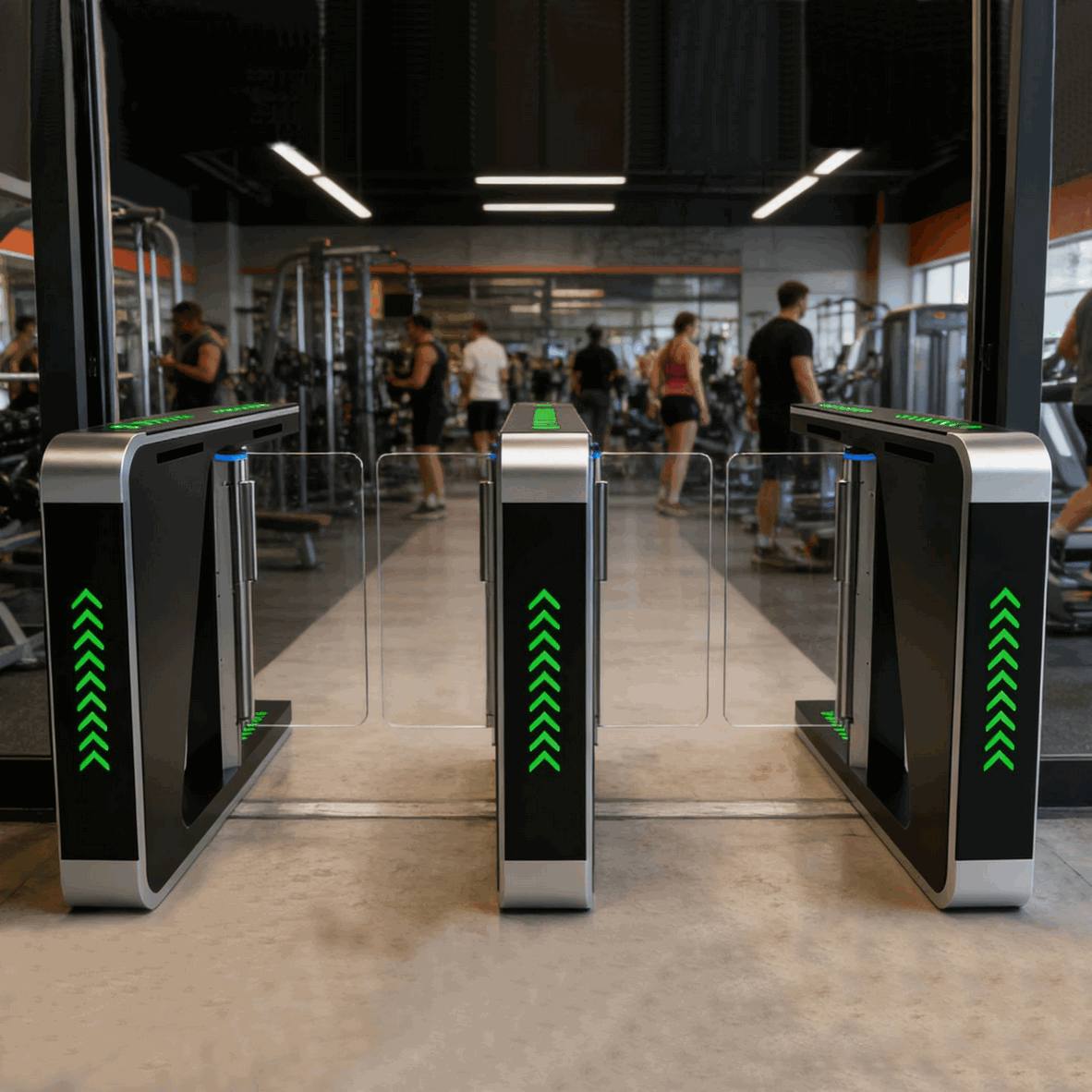 Catraca Automática resistente às intempéries óptica pivotante — Baroxon