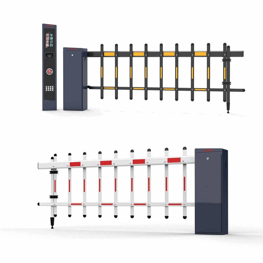 Braço de Cancela com Fita LED de Alta Visibilidade — Baroxon