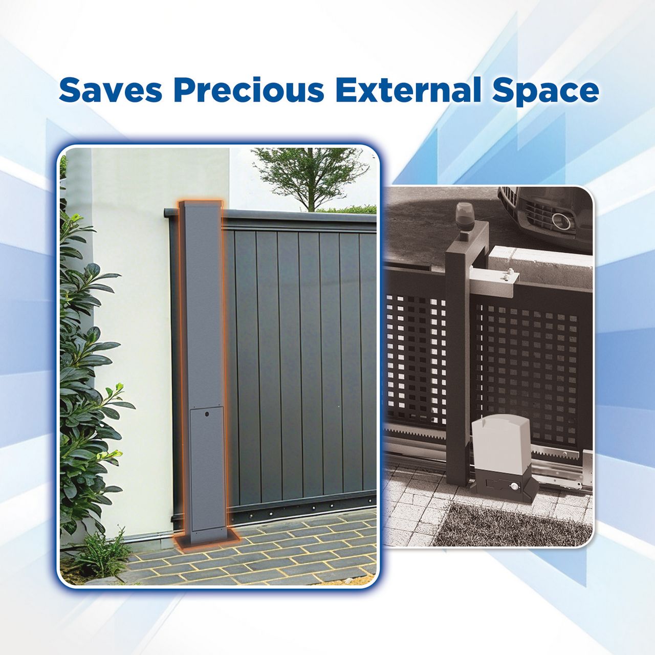 Baroxon In-Post Sliding Gate Opener