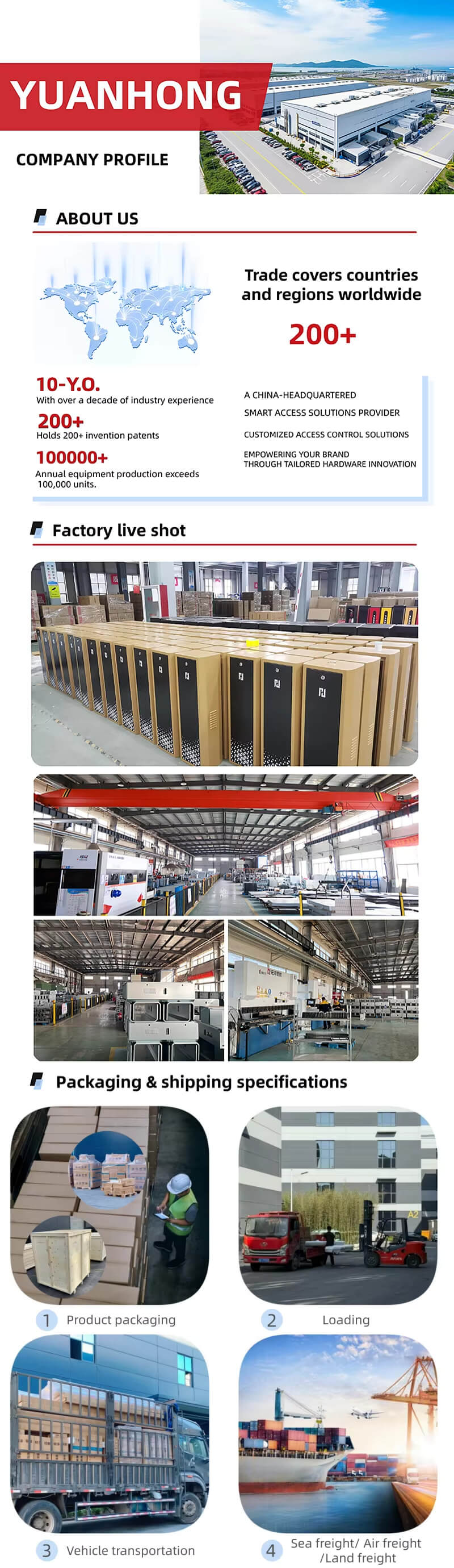 Baroxon 2.0mm thick cold-rolled steel outdoor weatherproof security gate cabinet chassis Brasil